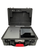 Valise de contrôle documentaire avec tablette blanche