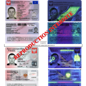 Page du livret de contrôle des documents d’identité présentant les éléments de sécurité d’un document