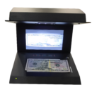 FIDUCONTROLE IRIS 125 PLUS contrôlant un billet USD